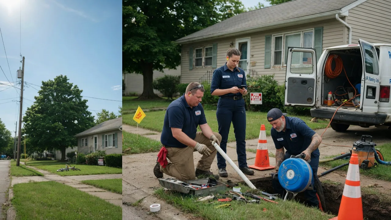 Sewer Line Repair in Huntington, AR near me